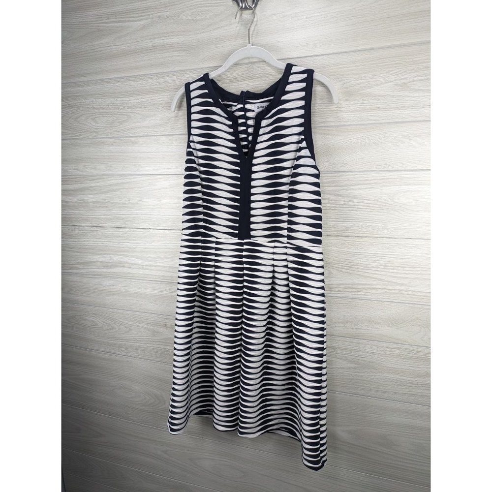 Shelby & Palmer Navy and White Dress